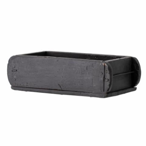 Boite - janemaria - noir- bois de recuperation