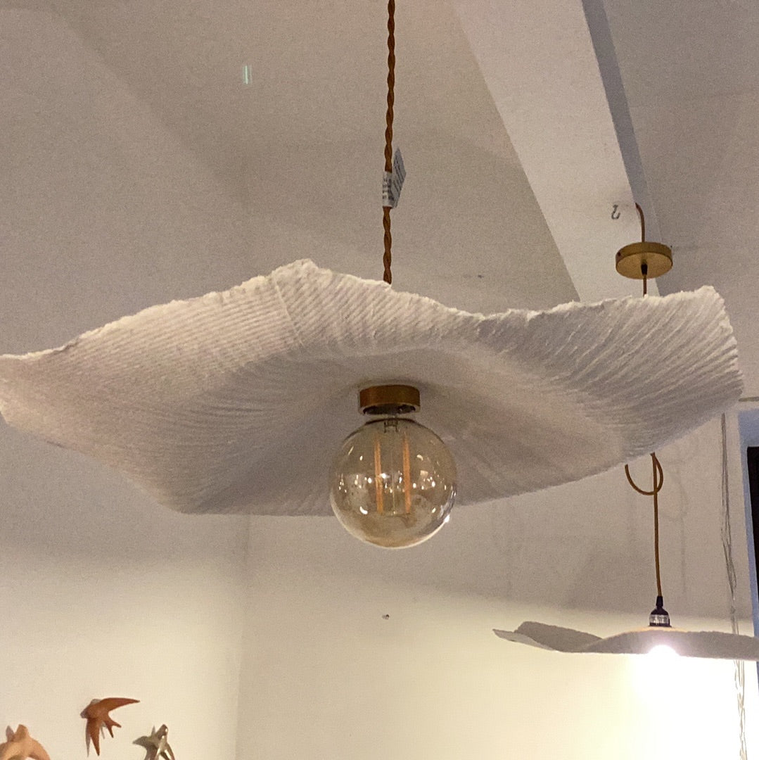 Suspension Flower - White