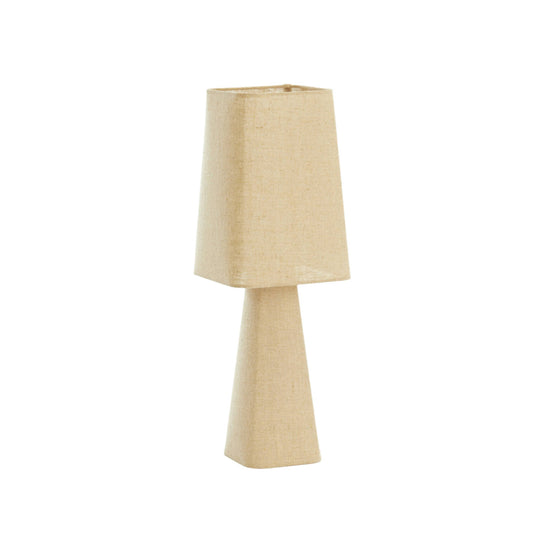 Lampe de Table MIKKO – Toile Naturelle – 20 x 20 x H58 cm