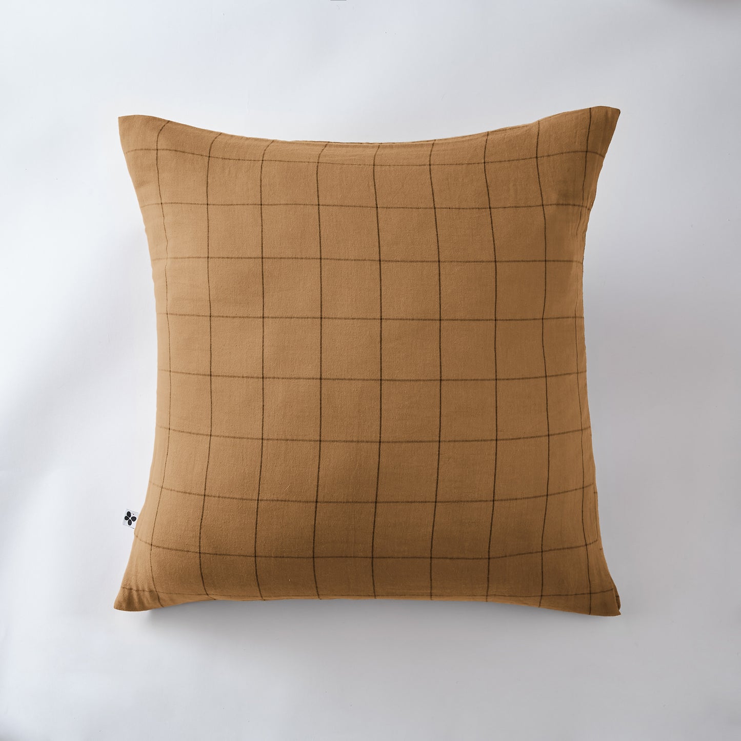 Taie d’oreiller GAÏA MATCH – 60 x 60 cm – Gaze de coton – Motif Pampa
