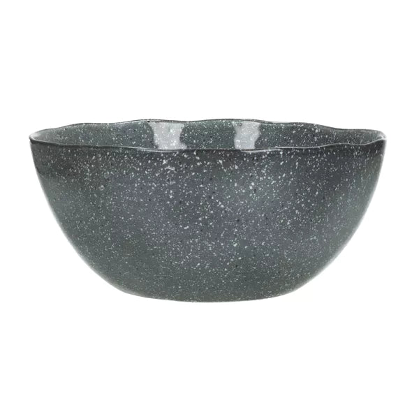 Saladier en Grès PORCELINO GRAIN - Ø 24,5 cm - Anthracite