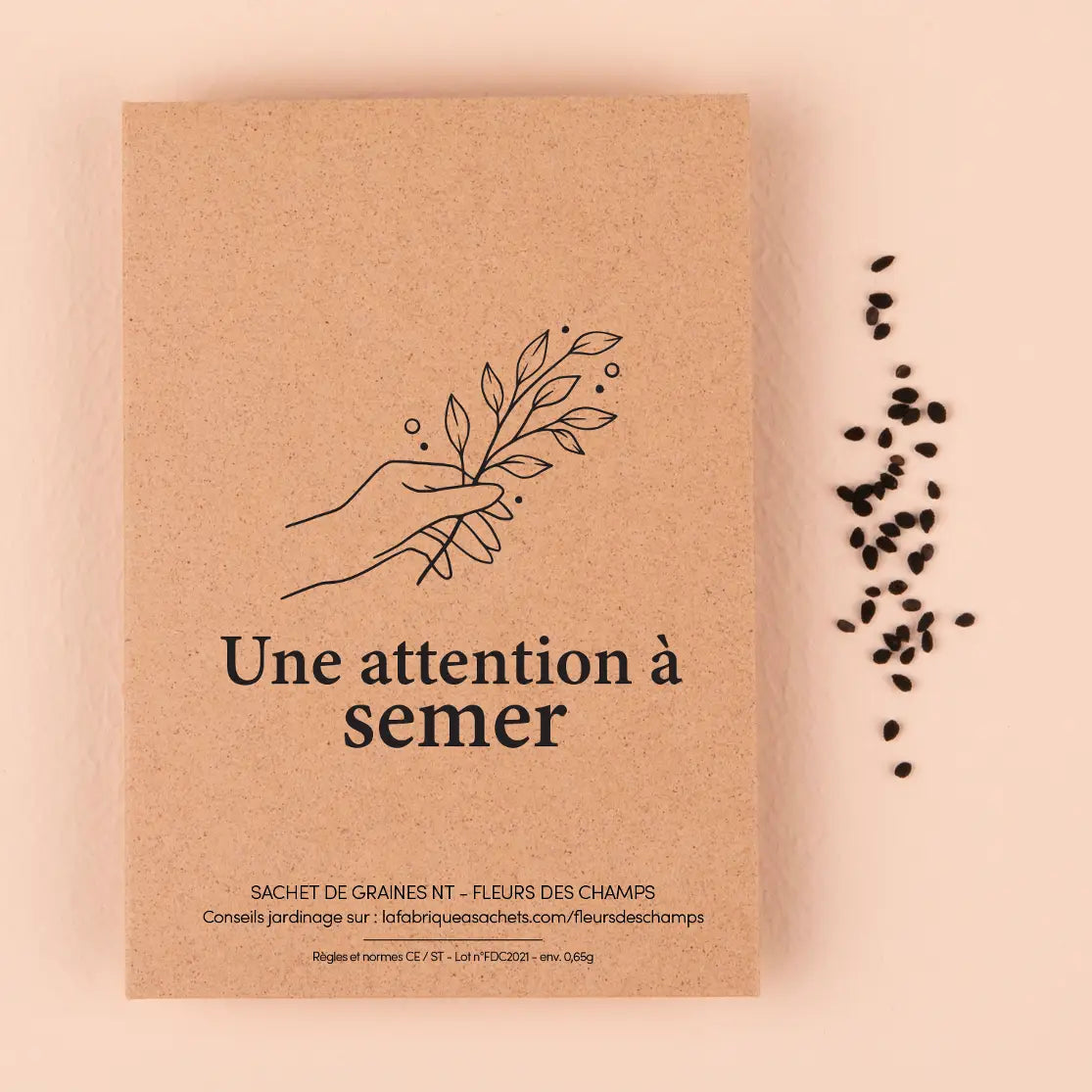 Sachet de graines à planter