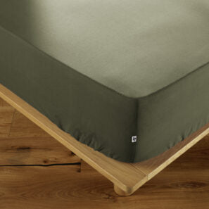 Drap housse Gaze de coton unie GAÏA