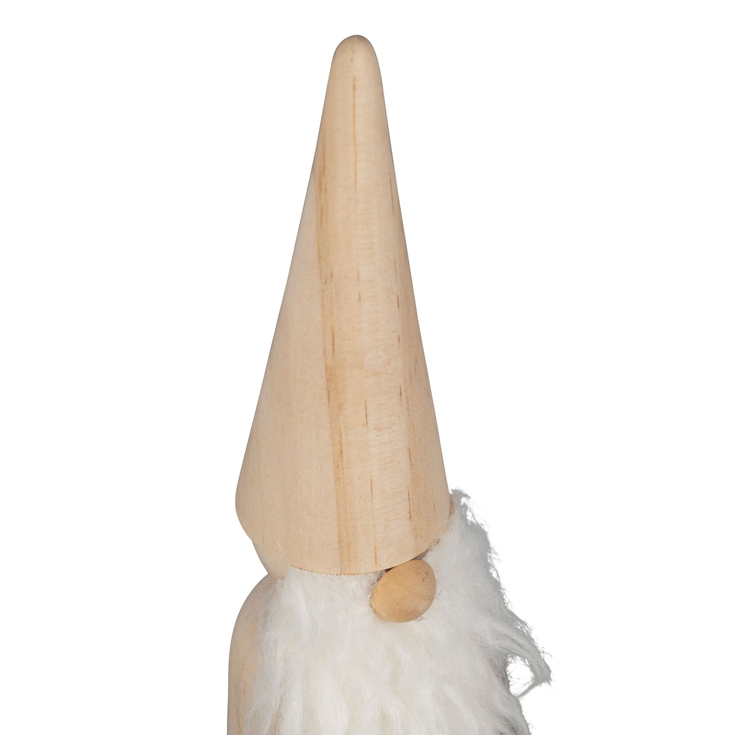 Père noël en Pin Naturel