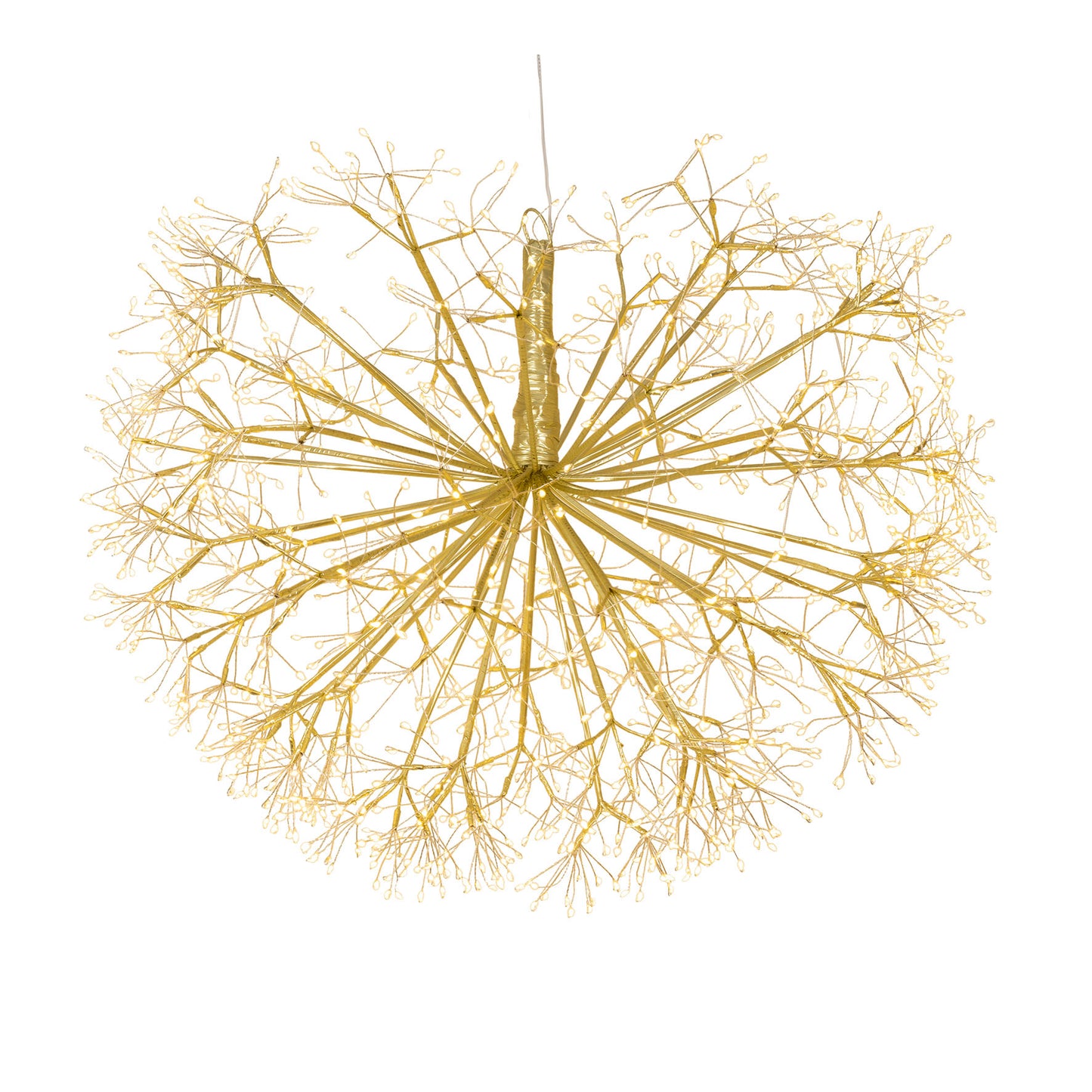 Boule Lumineuse Dorée