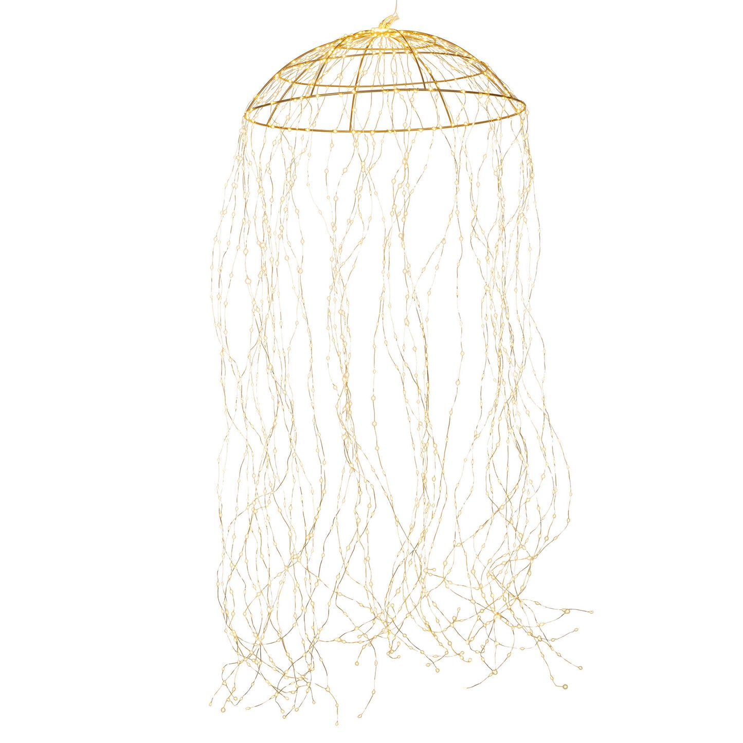 Méduse Lumineuse Dorée