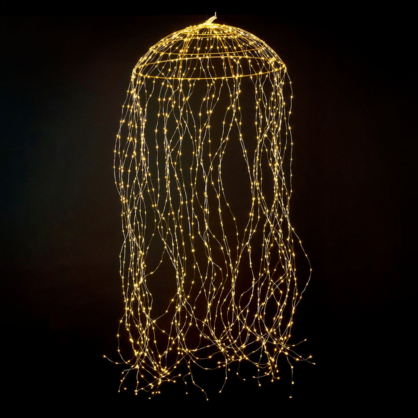 Méduse Lumineuse Dorée