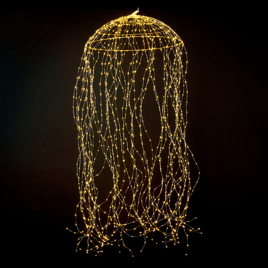 Méduse Lumineuse Dorée