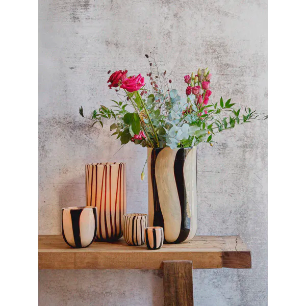 CANNES – vase / photophore en verre