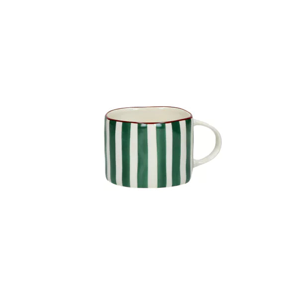 Tasse - MYKONOS - porcelaine - L 12,3 x W 8,8 x H 6,8 cm