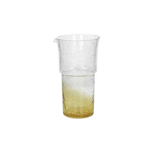 Carafe INKRA ambre 1 L en verre – D11 x H20 cm