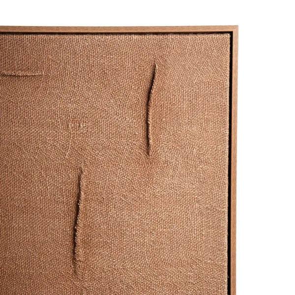 AXIOM – décoration murale en jute et bois de pin