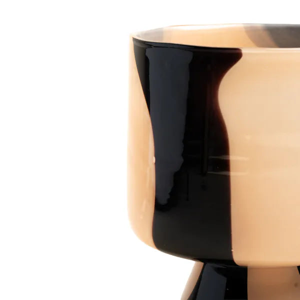 CANNES – vase / photophore en verre