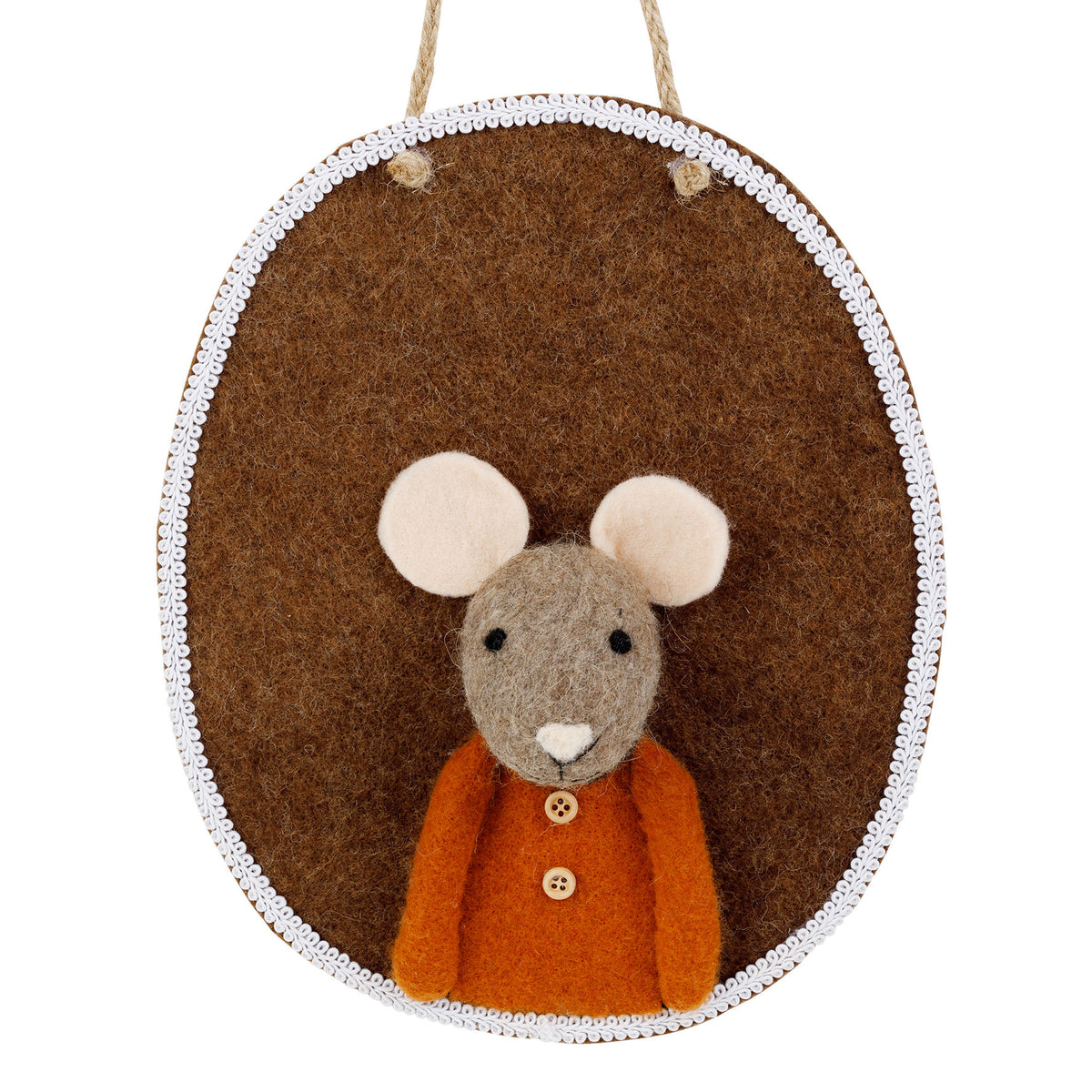 Décoration murale animaux en feutrine – Plusieurs modèles