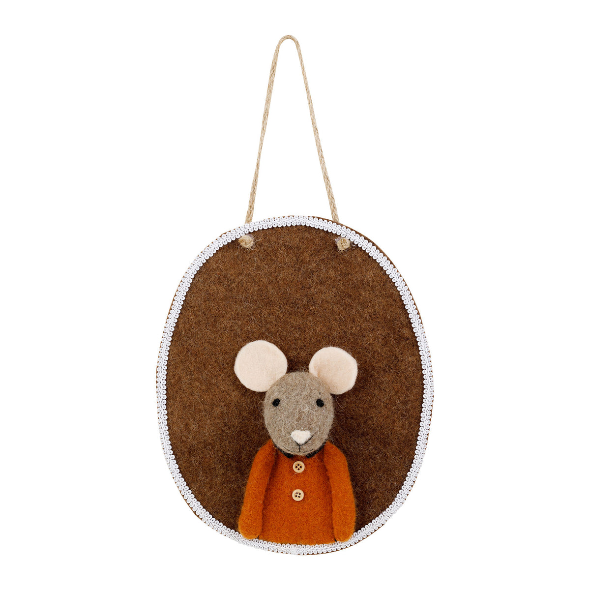 Décoration murale animaux en feutrine – Plusieurs modèles