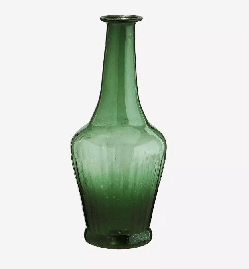 Vase recyclé vert