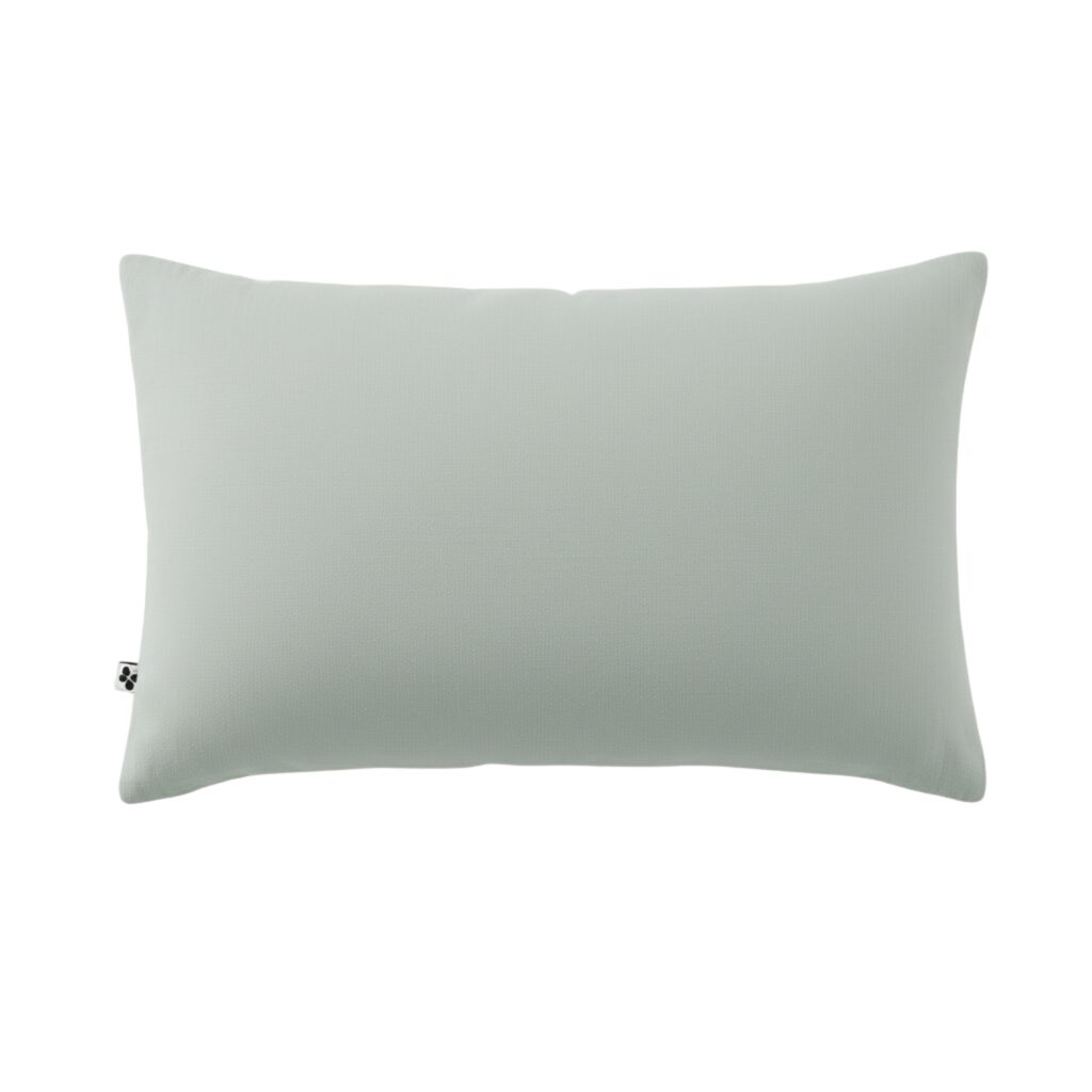 Taie d’oreiller 50 x 70 cm en gaze de coton unie – Collection GAÏA
