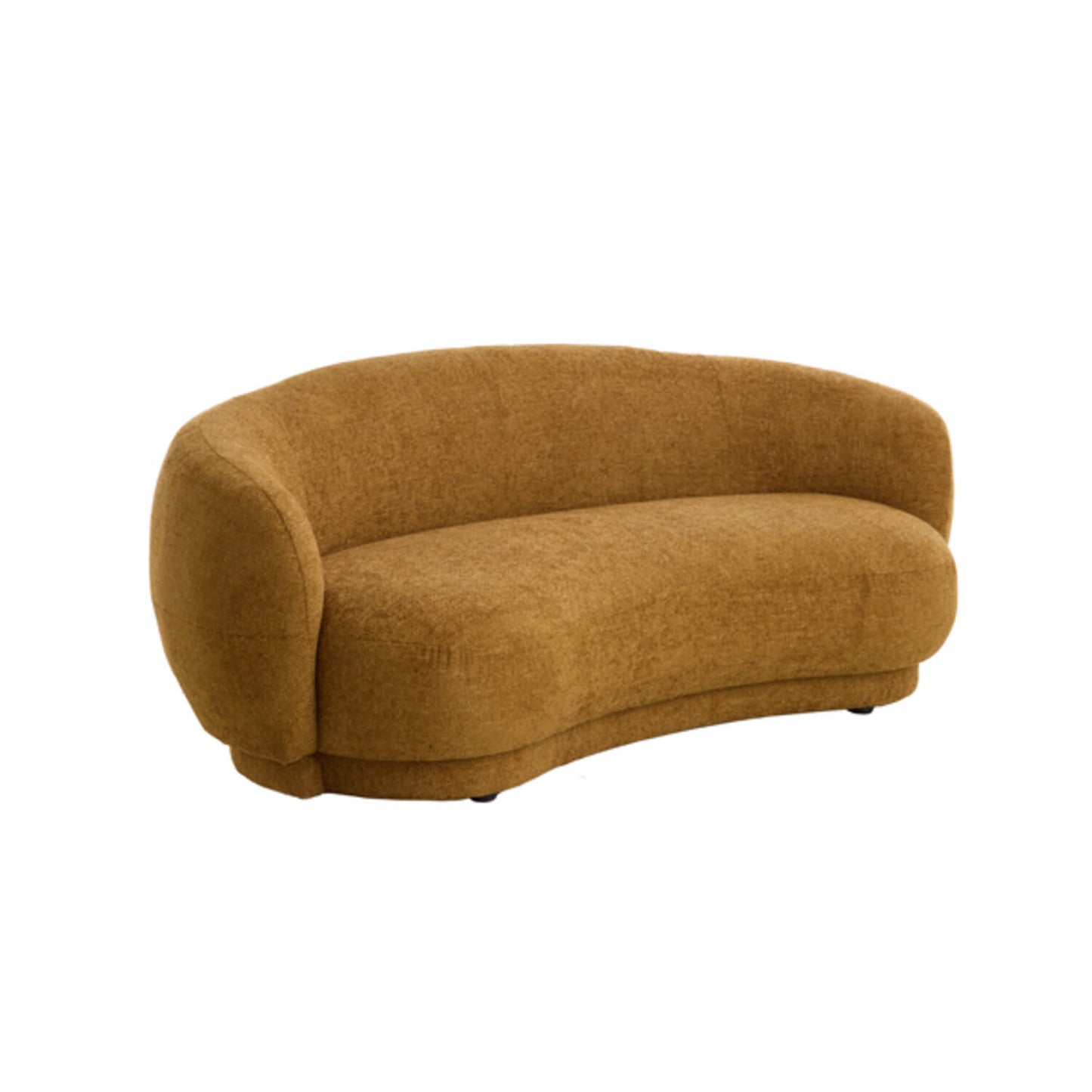 Canapé UVITA – Ocre jaune | 191 × 93 × 73 cm