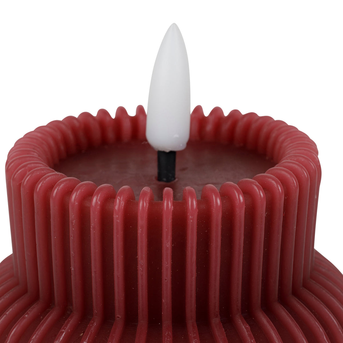 Bougie LED Pilier  – Ø8 x H12 cm