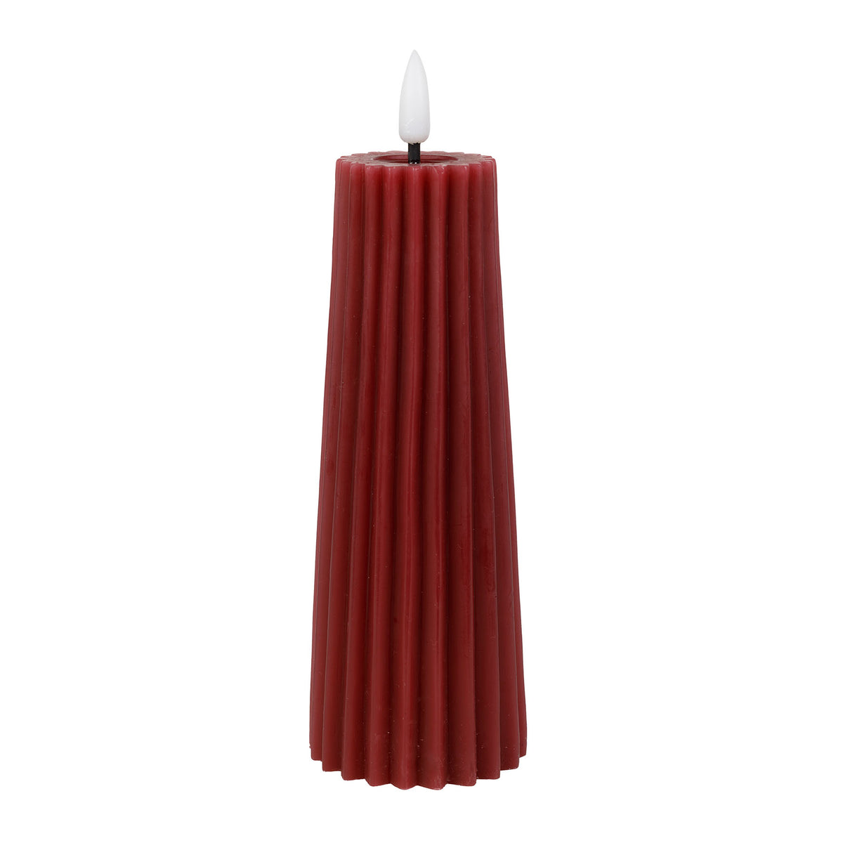Bougie LED Pilier – Ø5,5 x H19 cm