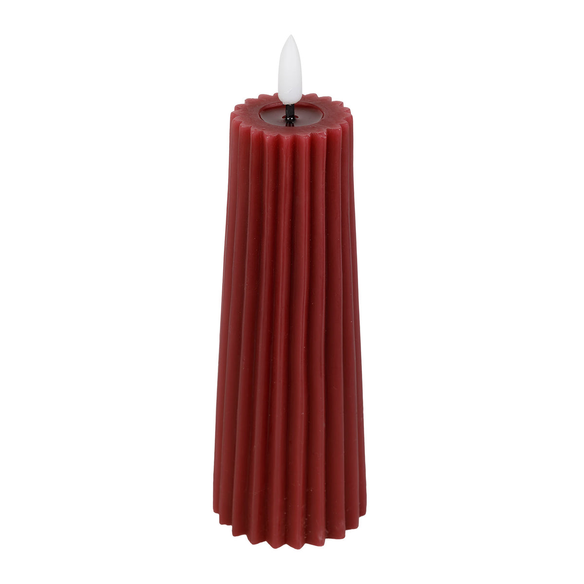 Bougie LED Pilier – Ø5,5 x H19 cm