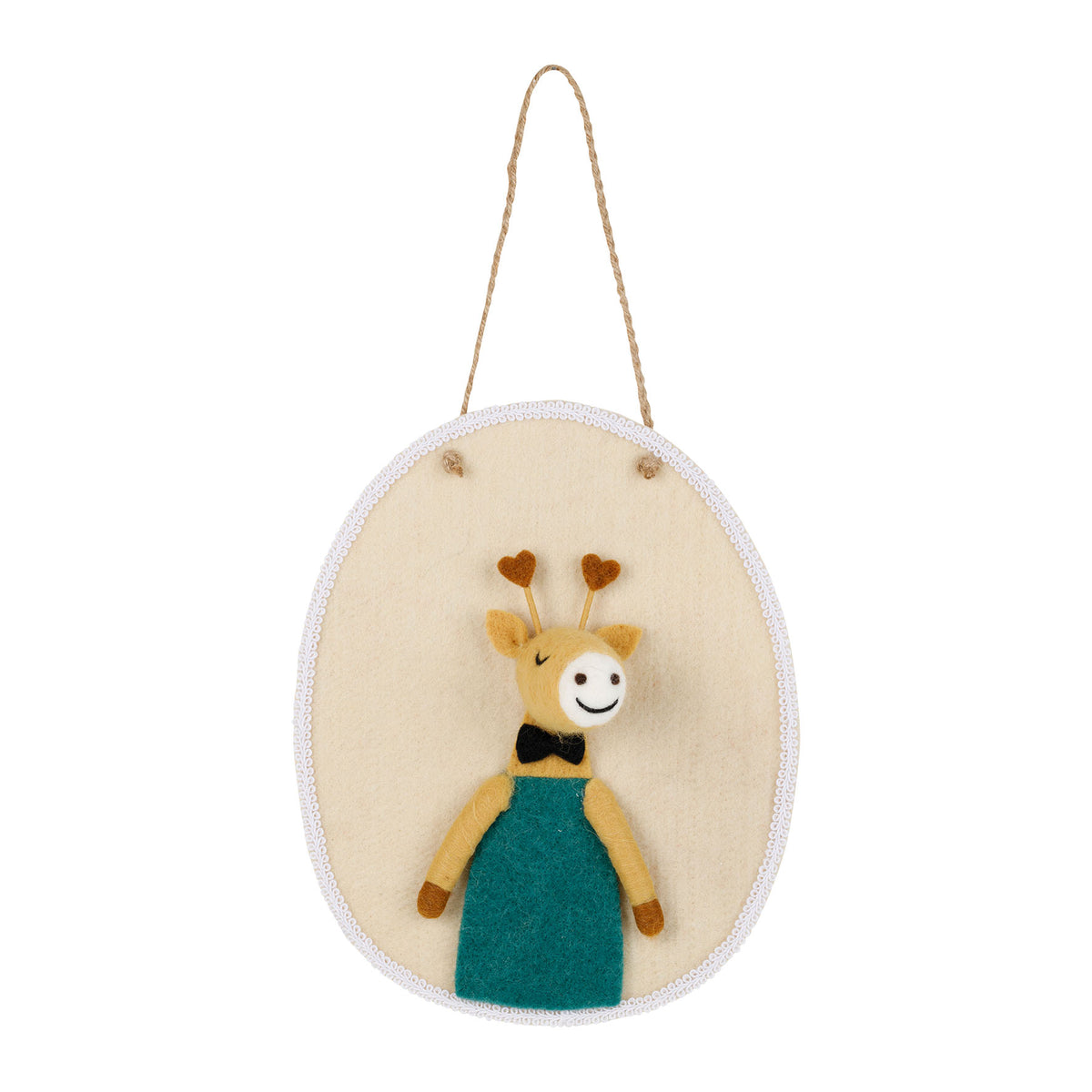 Décoration murale animaux en feutrine – Plusieurs modèles