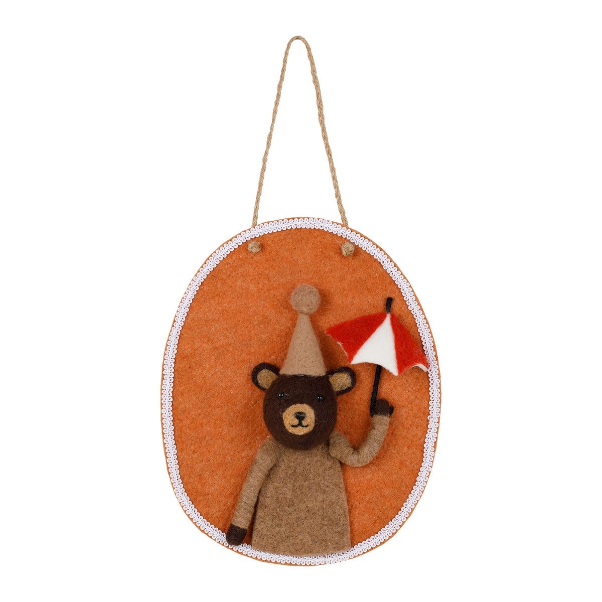 Décoration murale animaux en feutrine – Plusieurs modèles