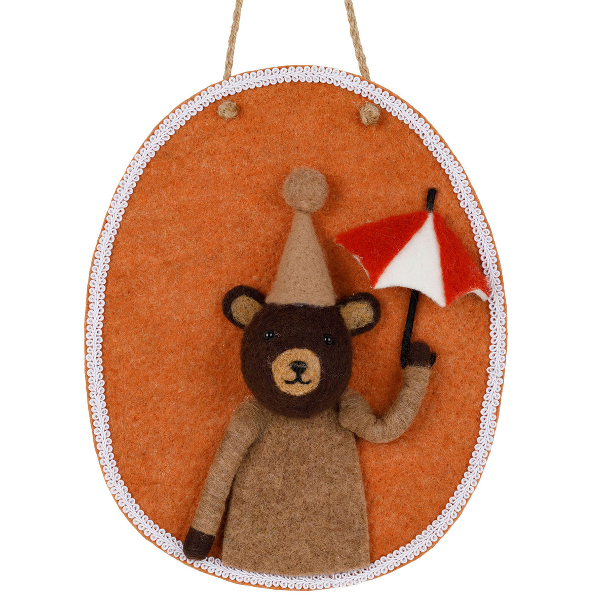 Décoration murale animaux en feutrine – Plusieurs modèles
