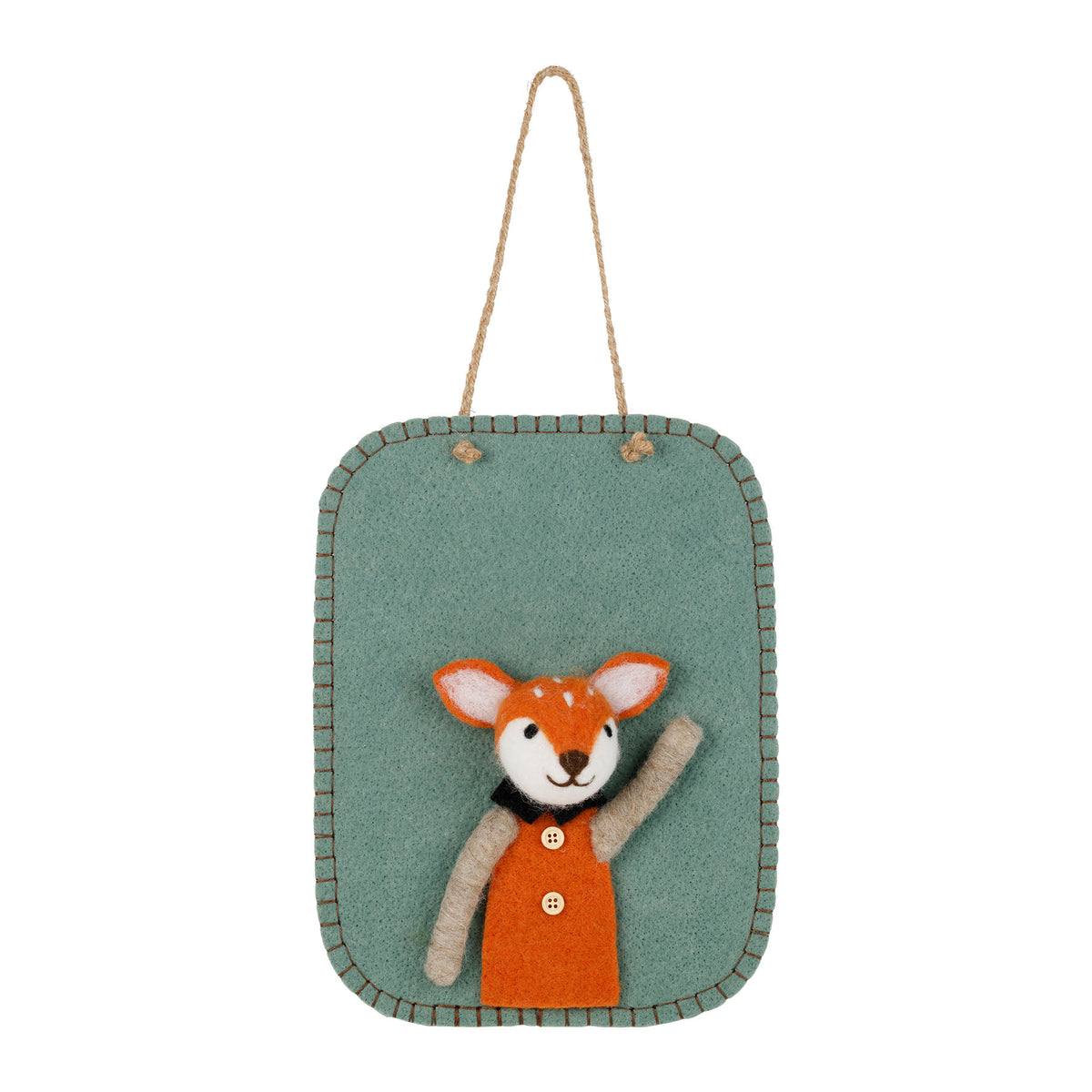 Décoration murale animaux en feutrine – Plusieurs modèles