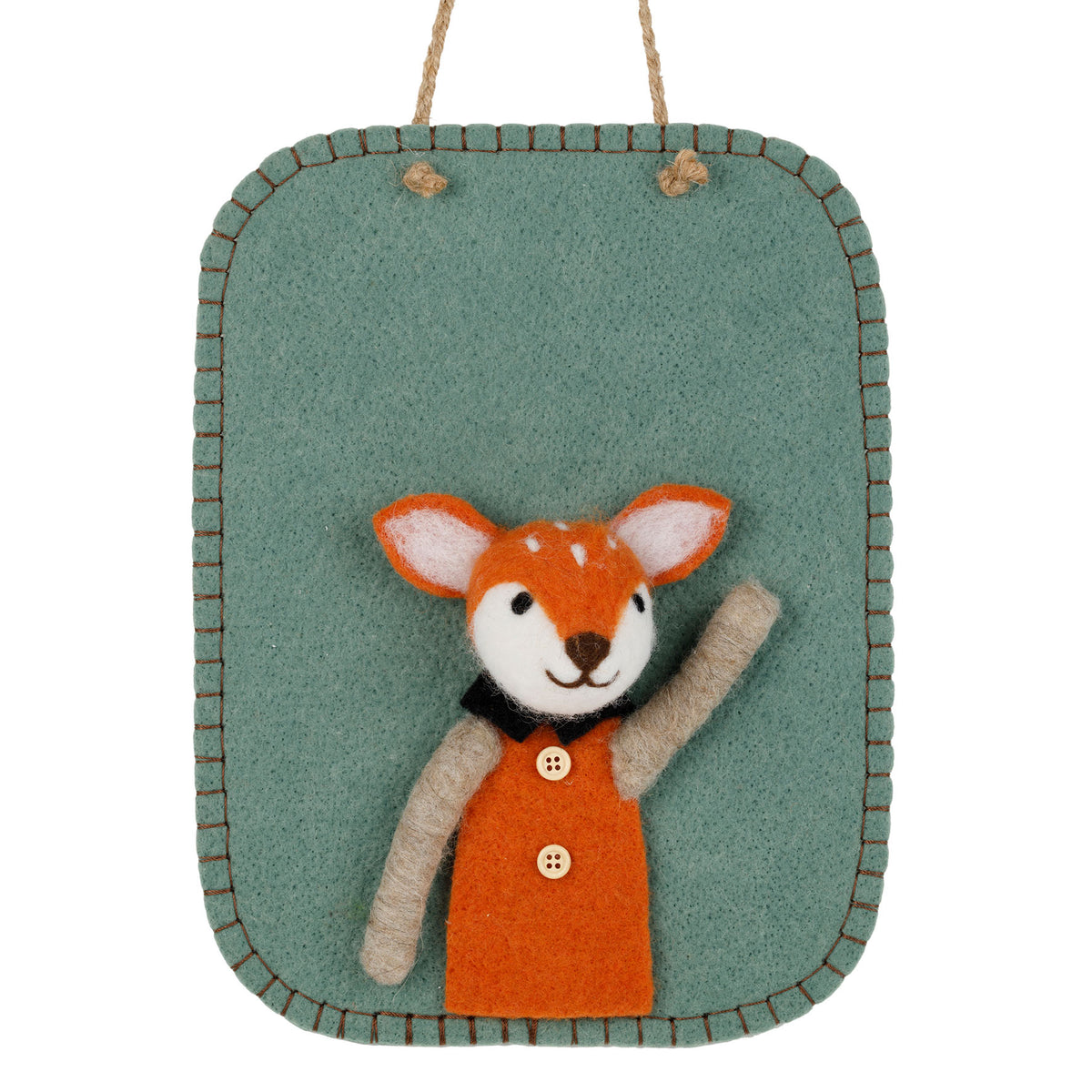 Décoration murale animaux en feutrine – Plusieurs modèles