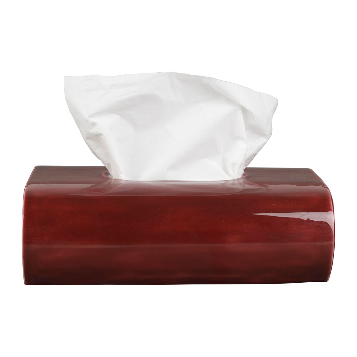 Boîte à mouchoirs en métal émaillé – 2 coloris