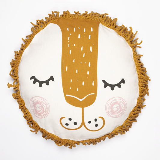 Coussin CHARLIE – Franges macramé