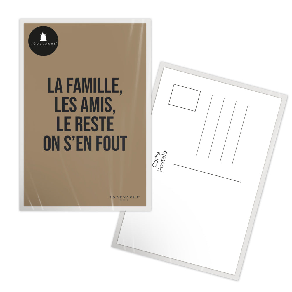 Carte Postale à message + Enveloppes
