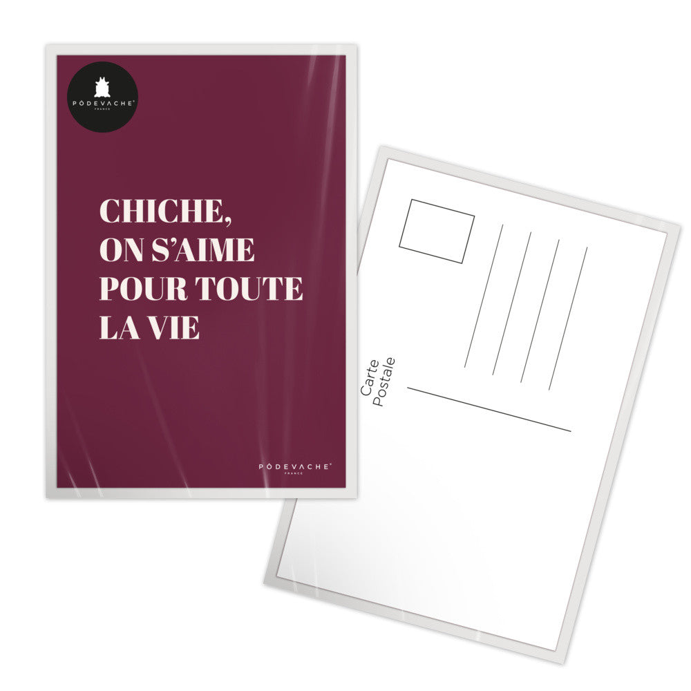 Carte Postale à message + Enveloppes