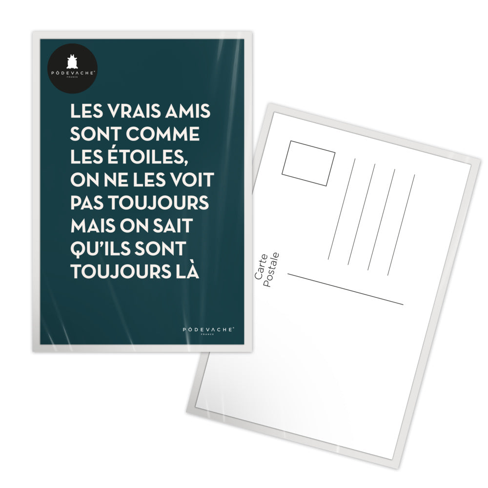 Carte Postale à message + Enveloppes