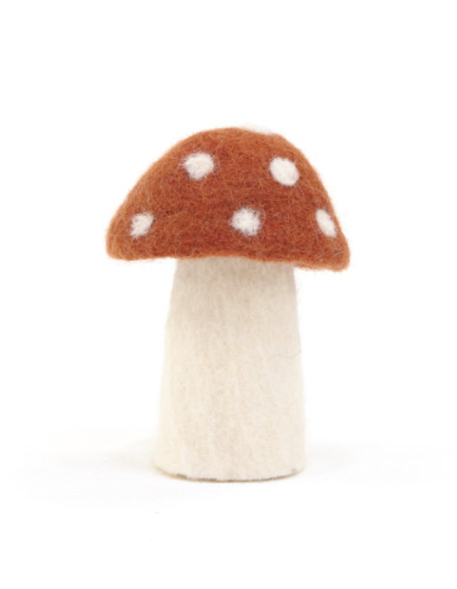 Dotty - champignon - 100% feutre