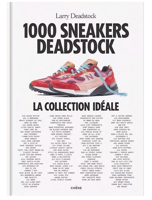 Livre original - 1000 sneakers deadstock