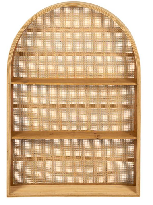 ETAGERE MURALE 3 NIVEAUX 60X91X12CM ROTIN