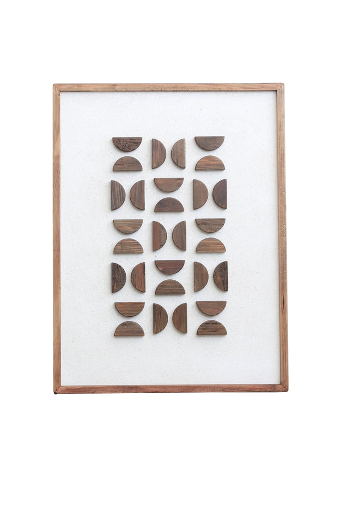 Tableau en pin recyclé