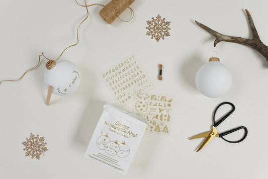 Kit boule de Noël à personnaliser