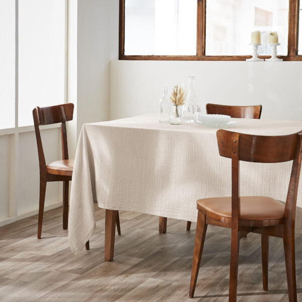 Nappe rectangle Gaze de coton unie GAÏA