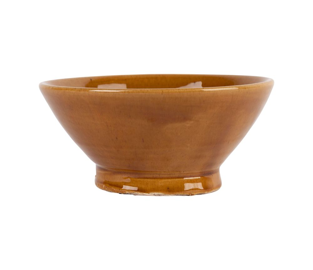 Coupe EMBASE ambrée 40 cl – en terre cuite