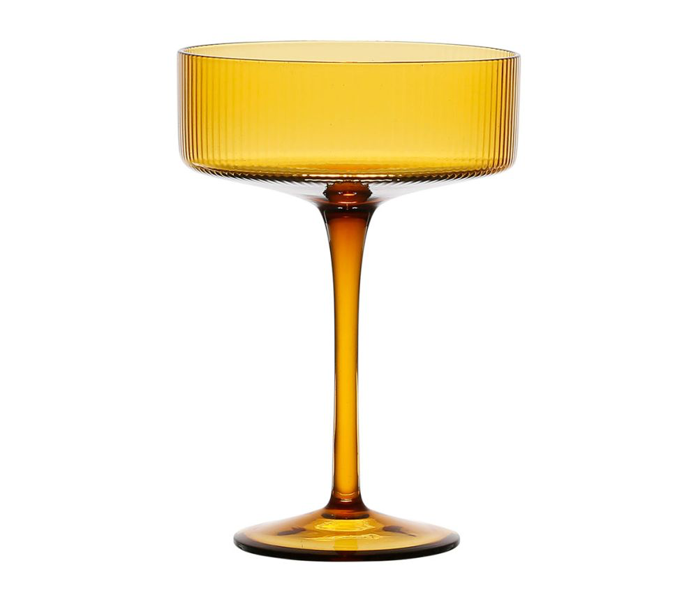 Coupe à champagne CHAMPART ambrée 33 cl – en verre