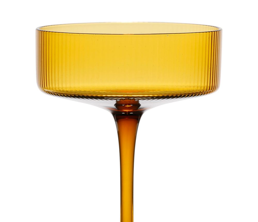 Coupe à champagne CHAMPART ambrée 33 cl – en verre
