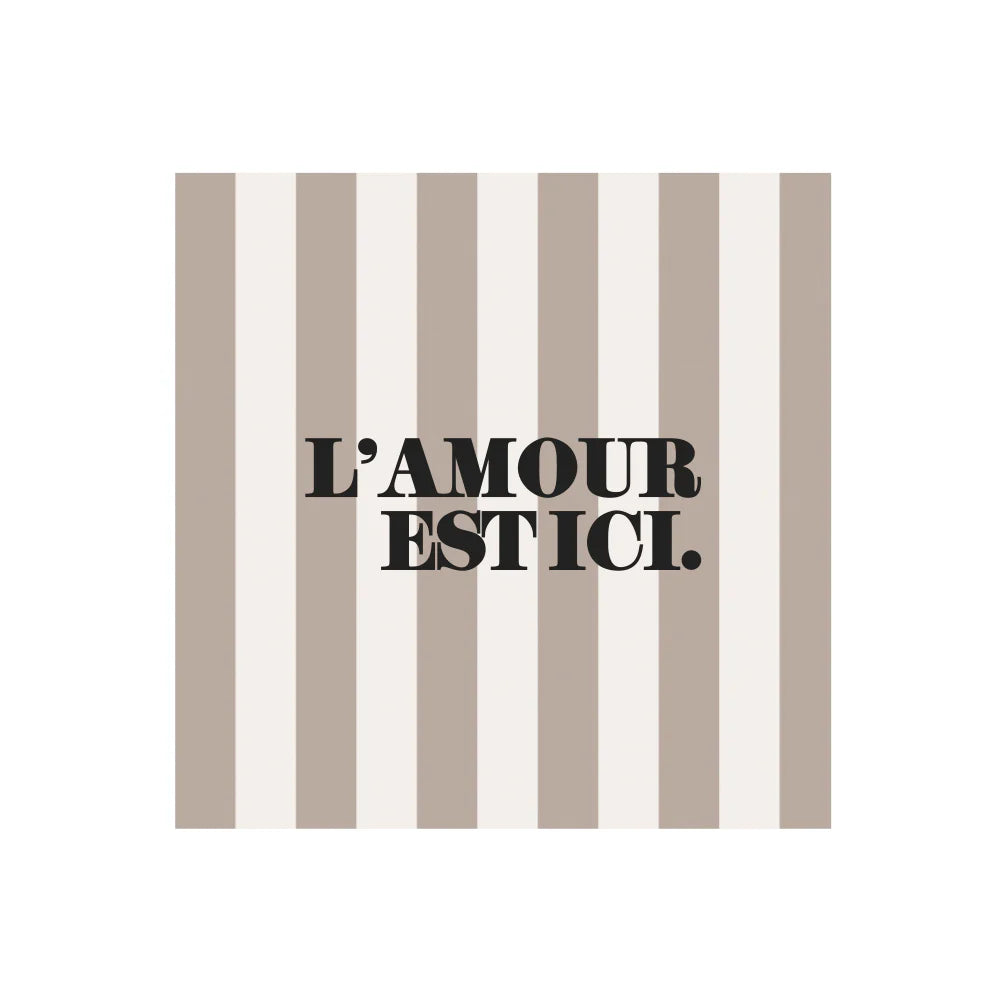Lot de 6 sous-verre