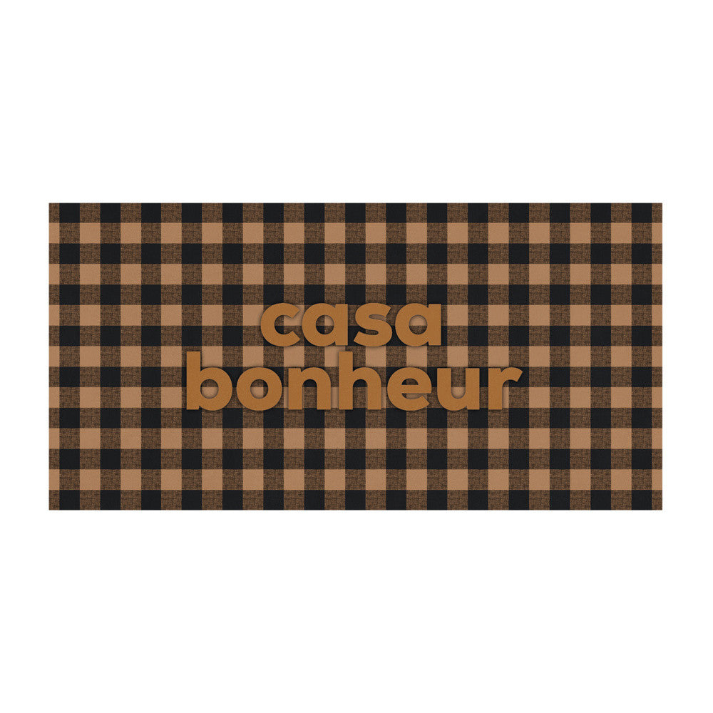 Tapis vinyle rectangulaire