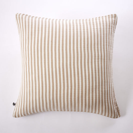 Taie d’oreiller Romie – 60 x 60 cm – Gaze de coton tissée