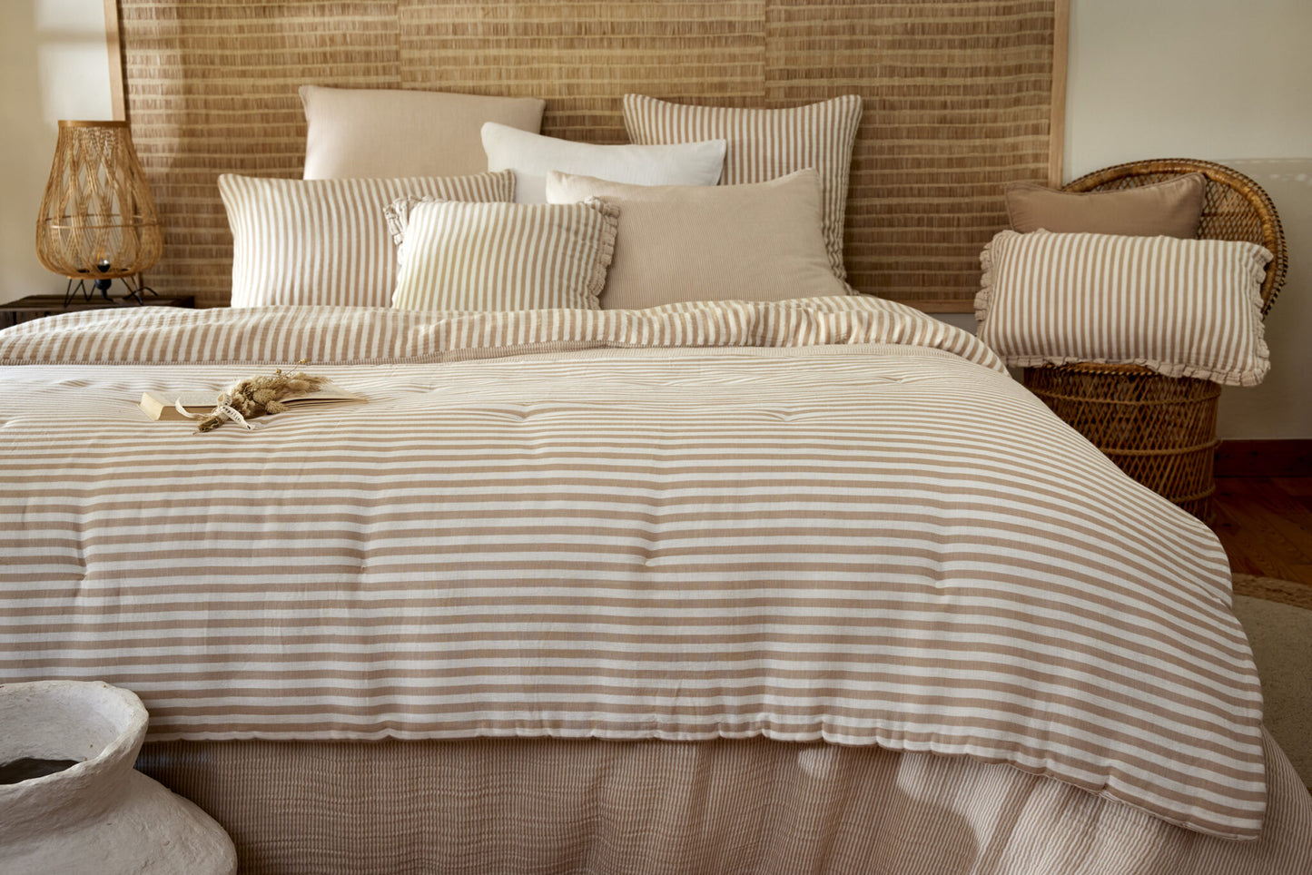 Bout de lit ROMIE ficelle – 90 x 200 cm