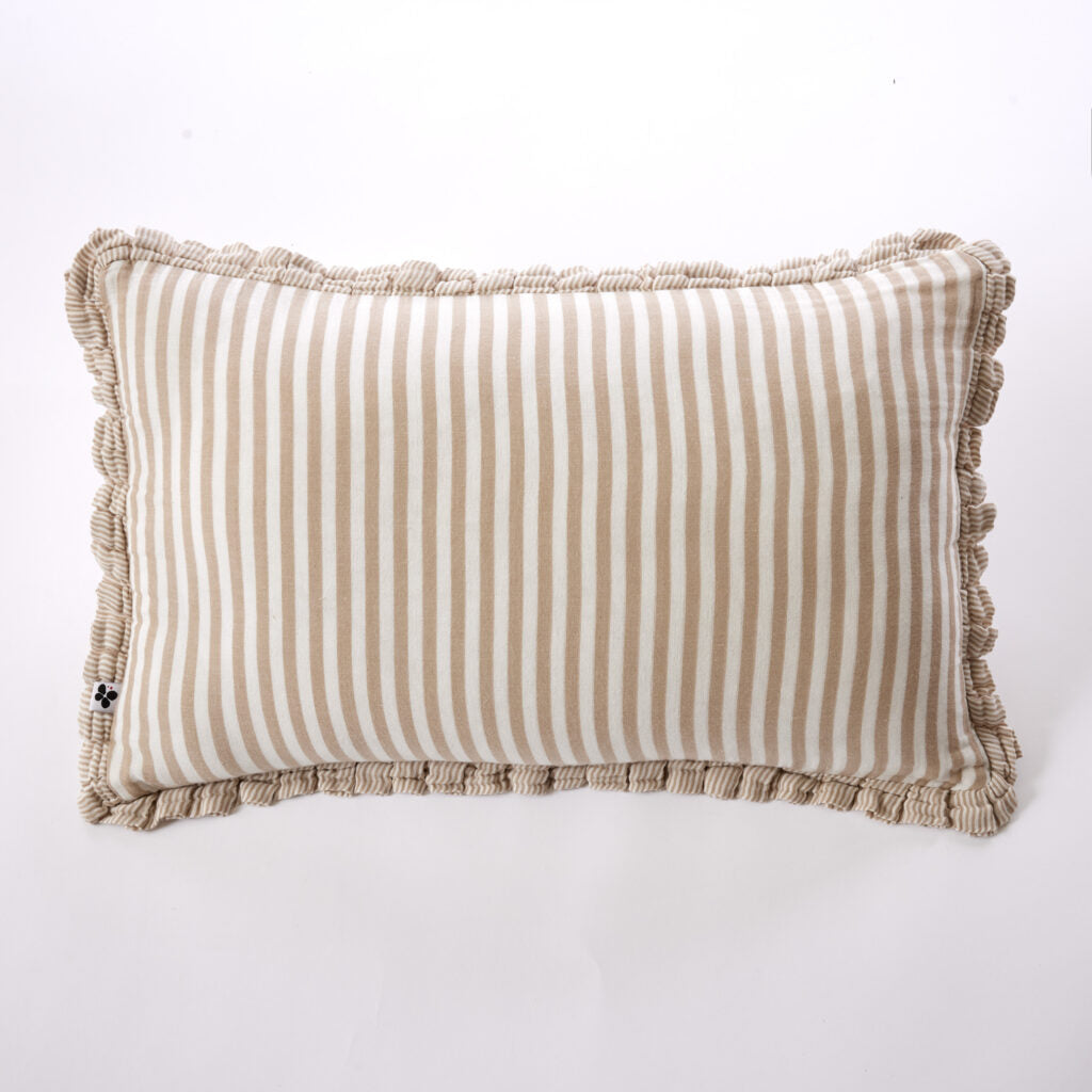 Coussin ROMIE ficelle – 40 x 60 cm