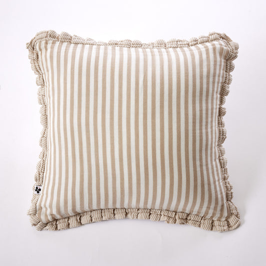 Coussin déhoussable ROMIE Ficelle